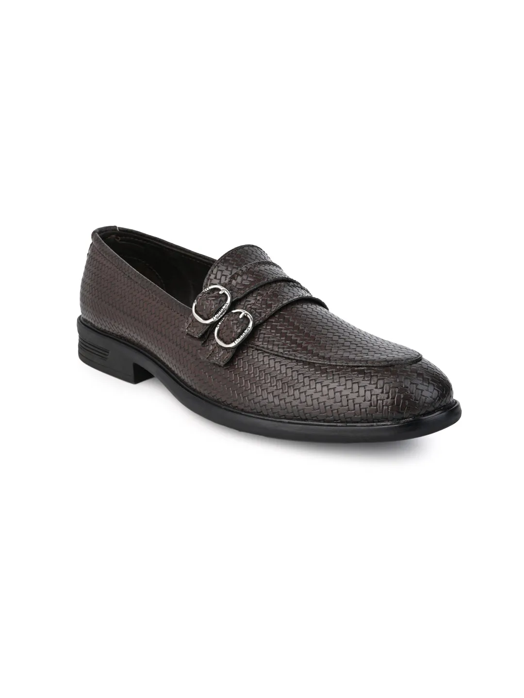 Alberto Torresi Palermo Bordo Men's Double Monk Strap Shoes