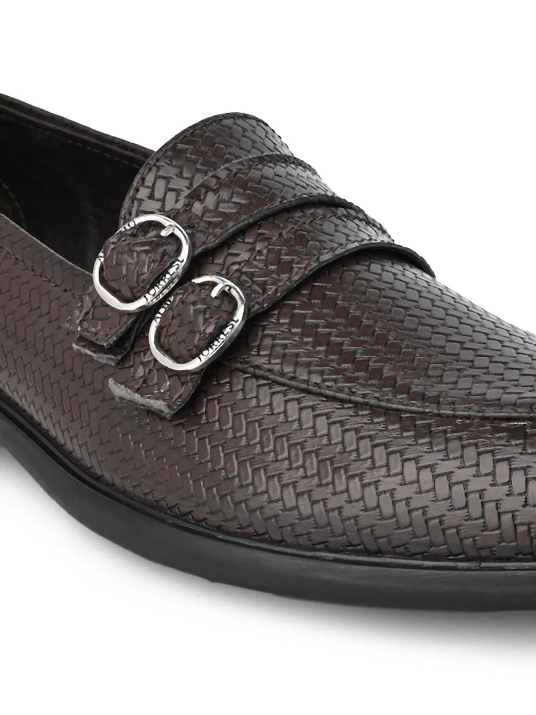 Alberto Torresi Palermo Bordo Men's Double Monk Strap Shoes