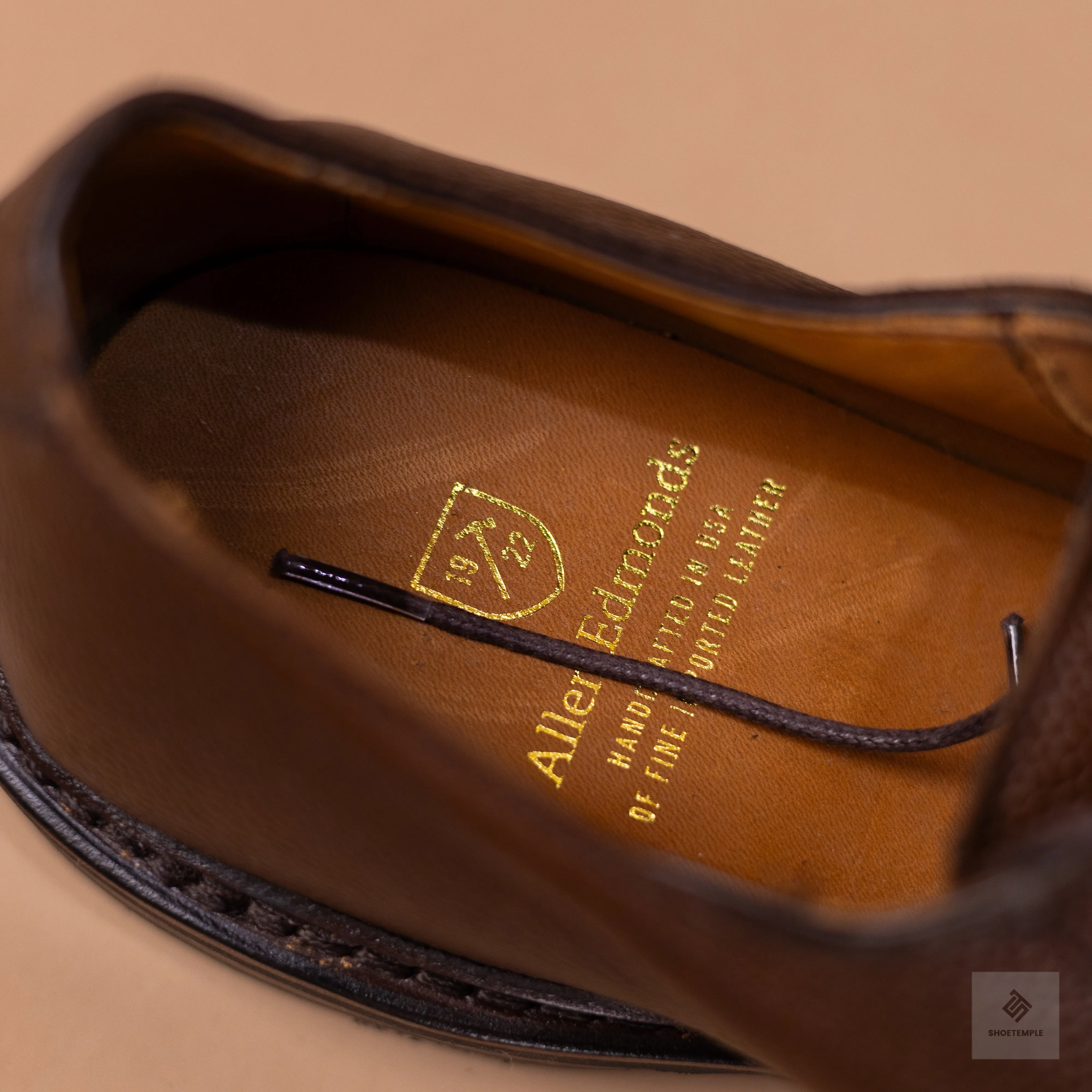 Allen Edmonds Scotched Grained Derby Shoes