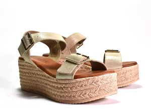 Betsey Sand Suede Sandal