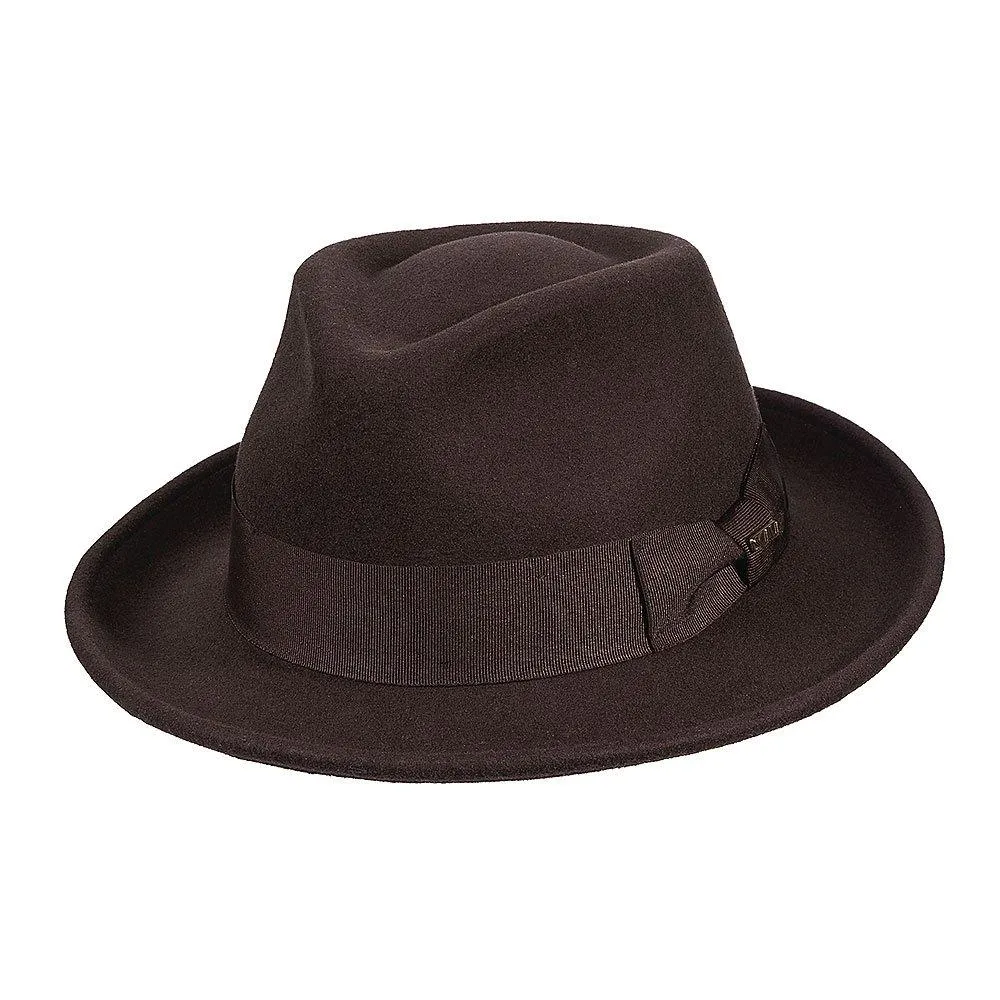 Capone - Crushable Wool Felt Fedora Hat