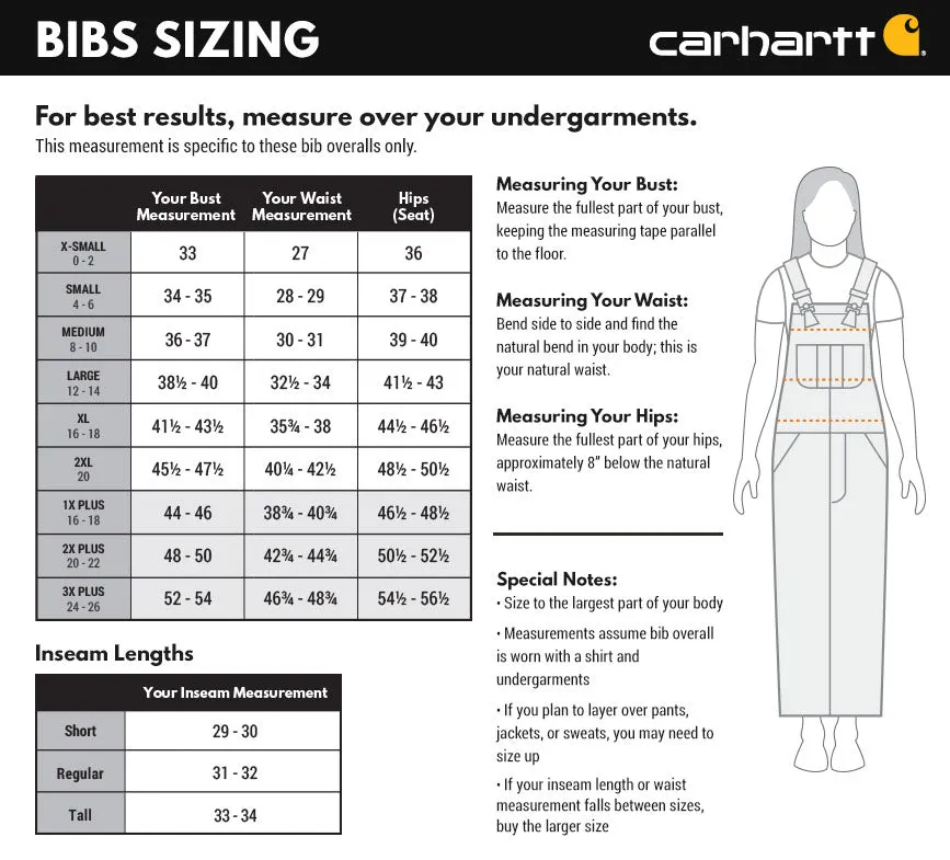 Carhartt 104418 - Like New - Women's Yukon Insulated Coverall - discount code!!
