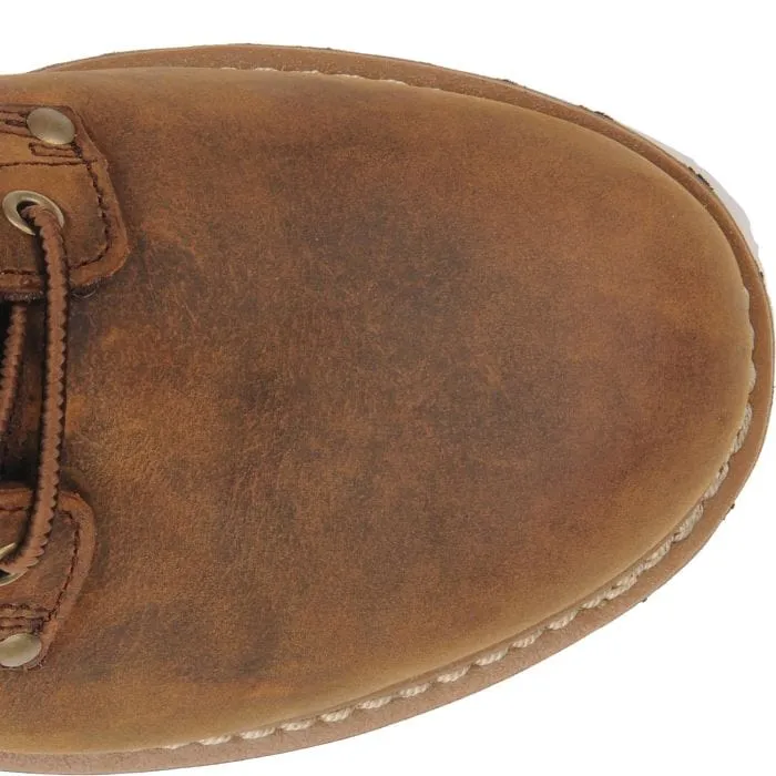 Carolina Men's Elm Brown Insulated Waterproof Steel Toe Logger Boots CA5821