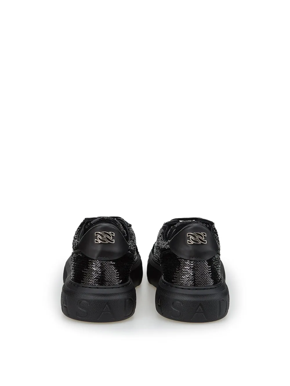 Casadei Glam Sequin Off-Road Sneaker Elegance