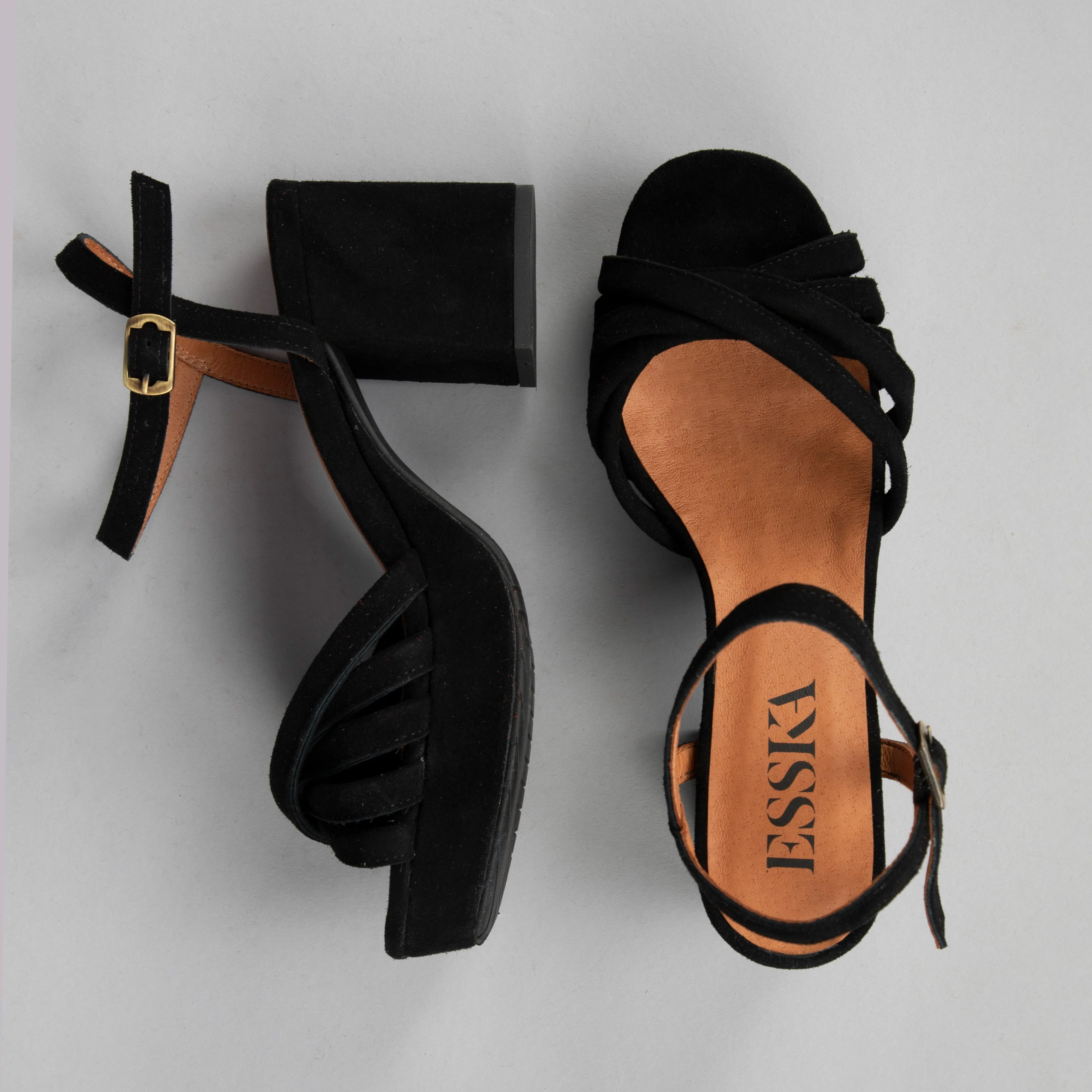 Casey Black Suede