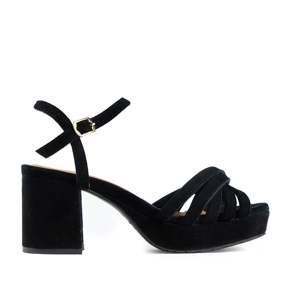 Casey Black Suede