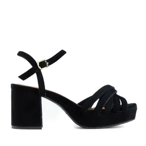 Casey Black Suede
