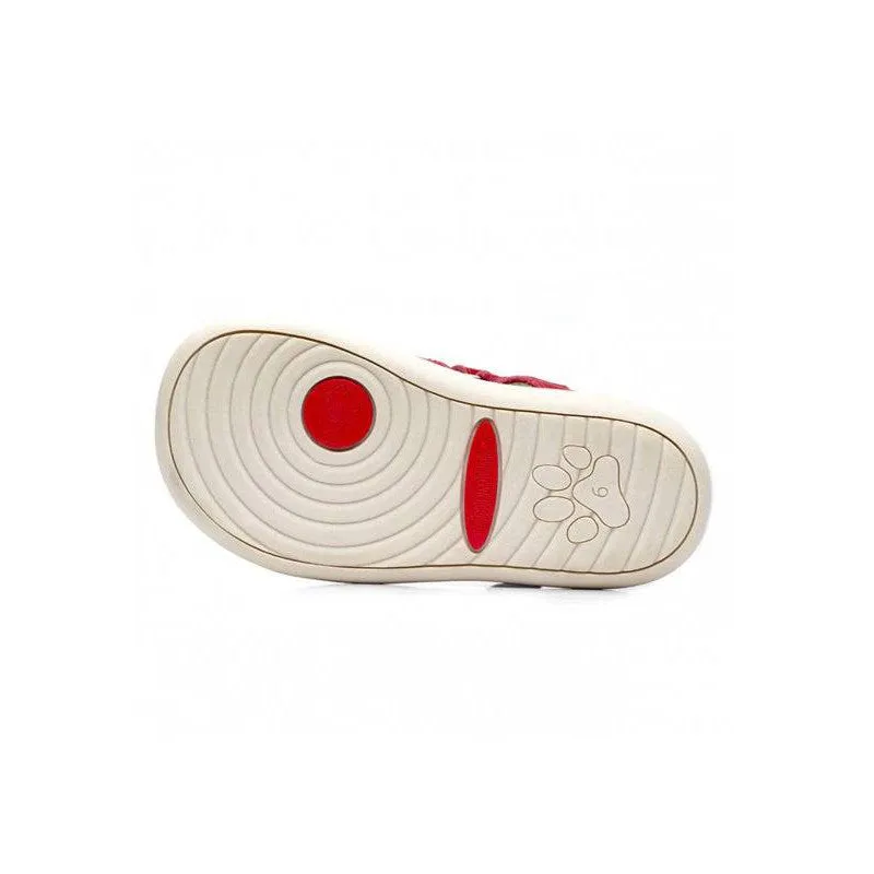 Chipmunk Noah Boys Red Leather Touch Fastening Sandals