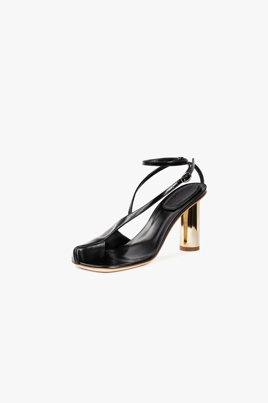 Christine Shoes Black Silver Gold