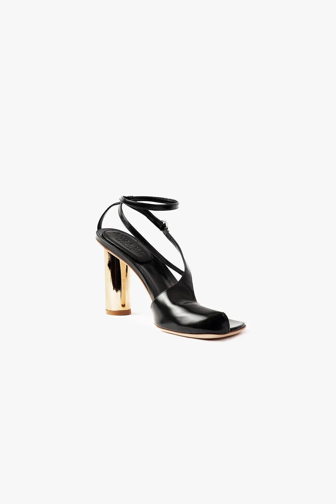 Christine Shoes Black Silver Gold