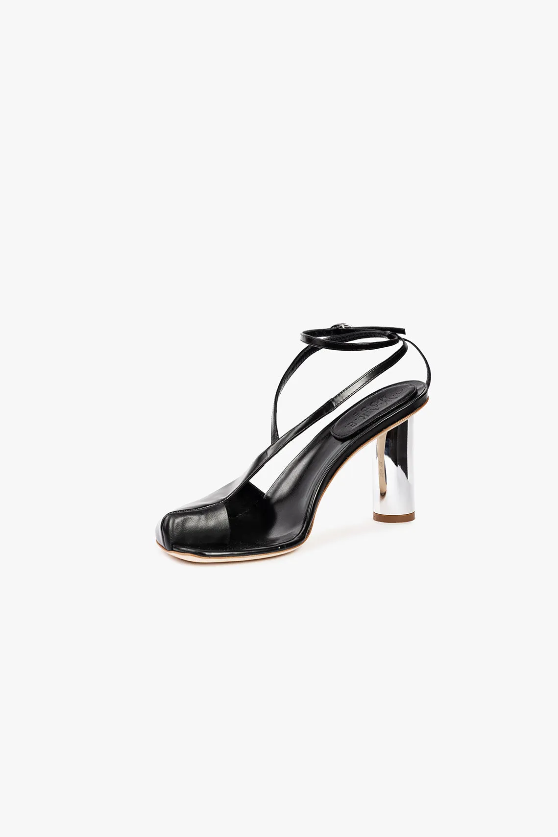 Christine Shoes Black Silver Gold