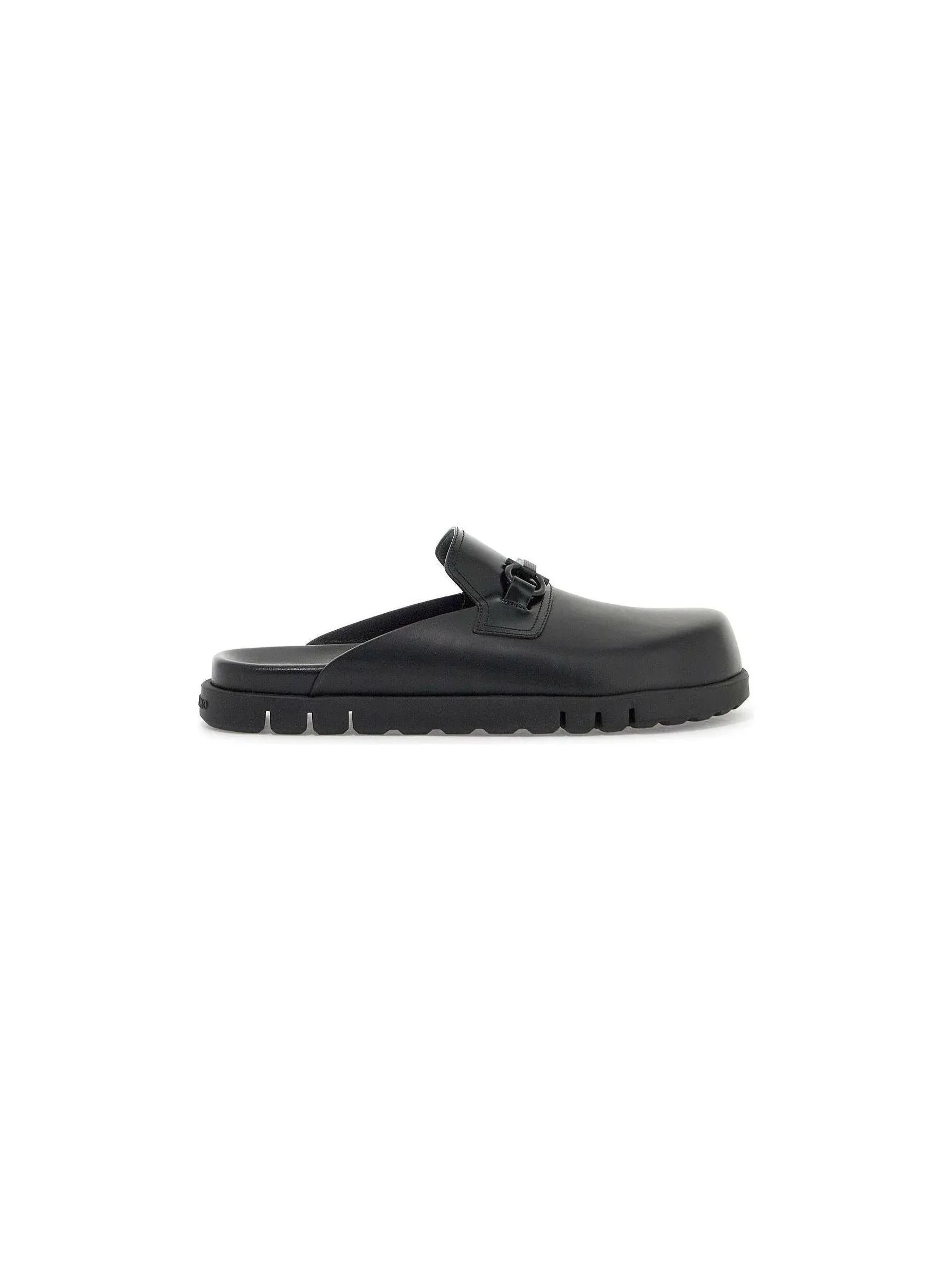Cinno Gancini Leather Mules