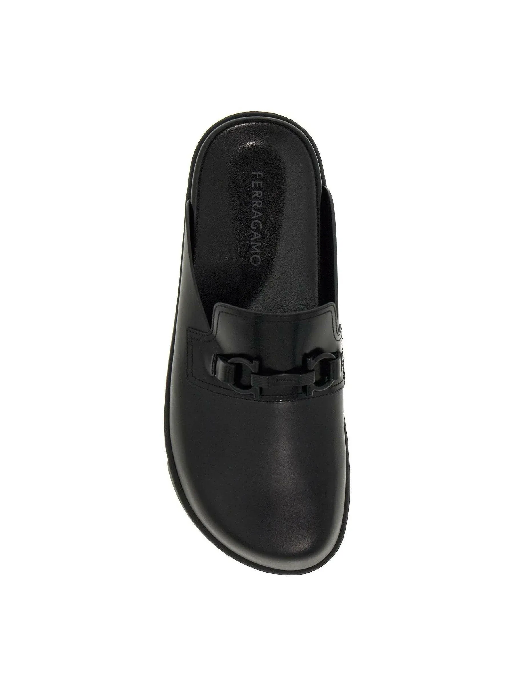 Cinno Gancini Leather Mules