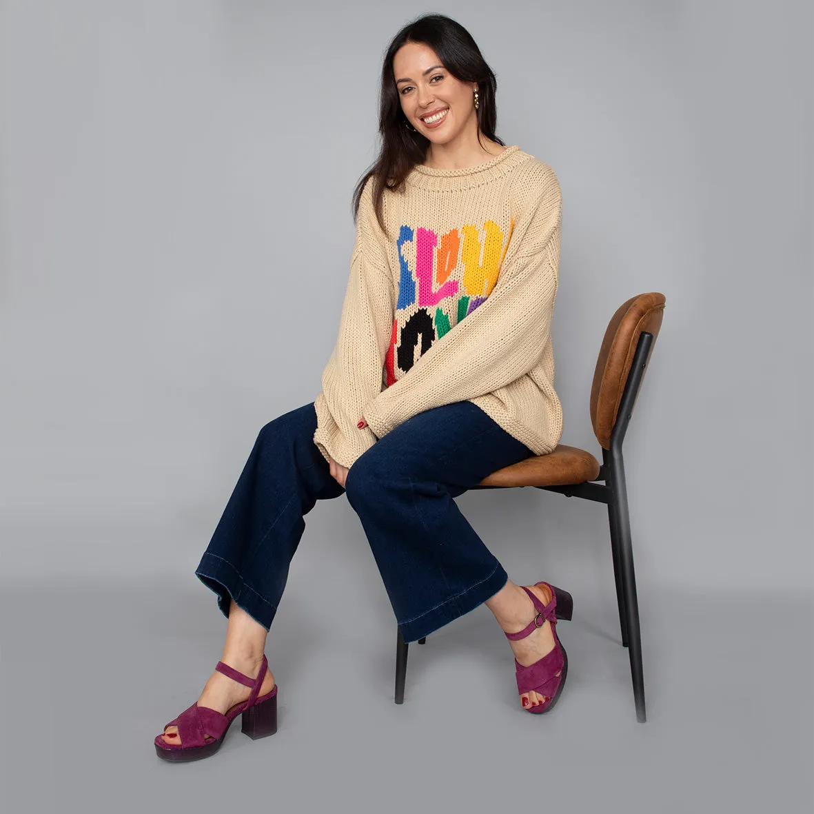 Clara Plum Suede