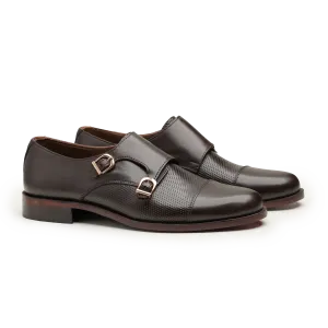 Double Monk Straps - 063JALI BRN