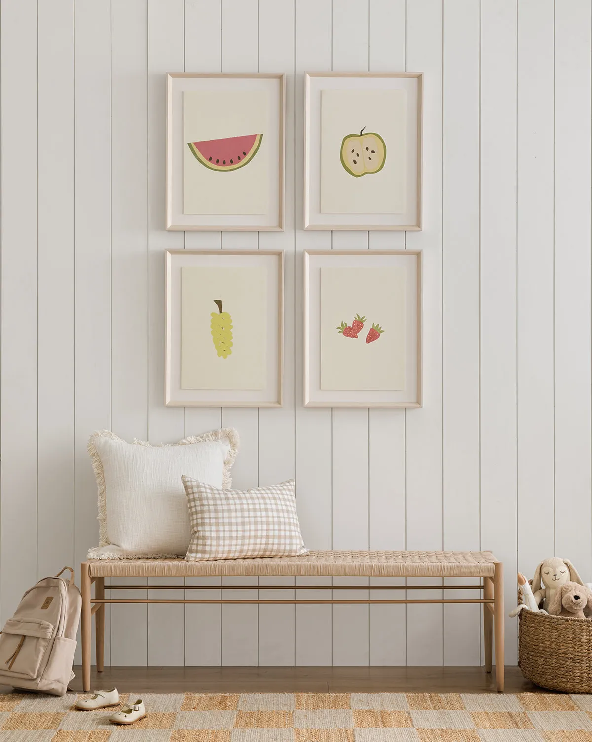 Eloise Woven Bench