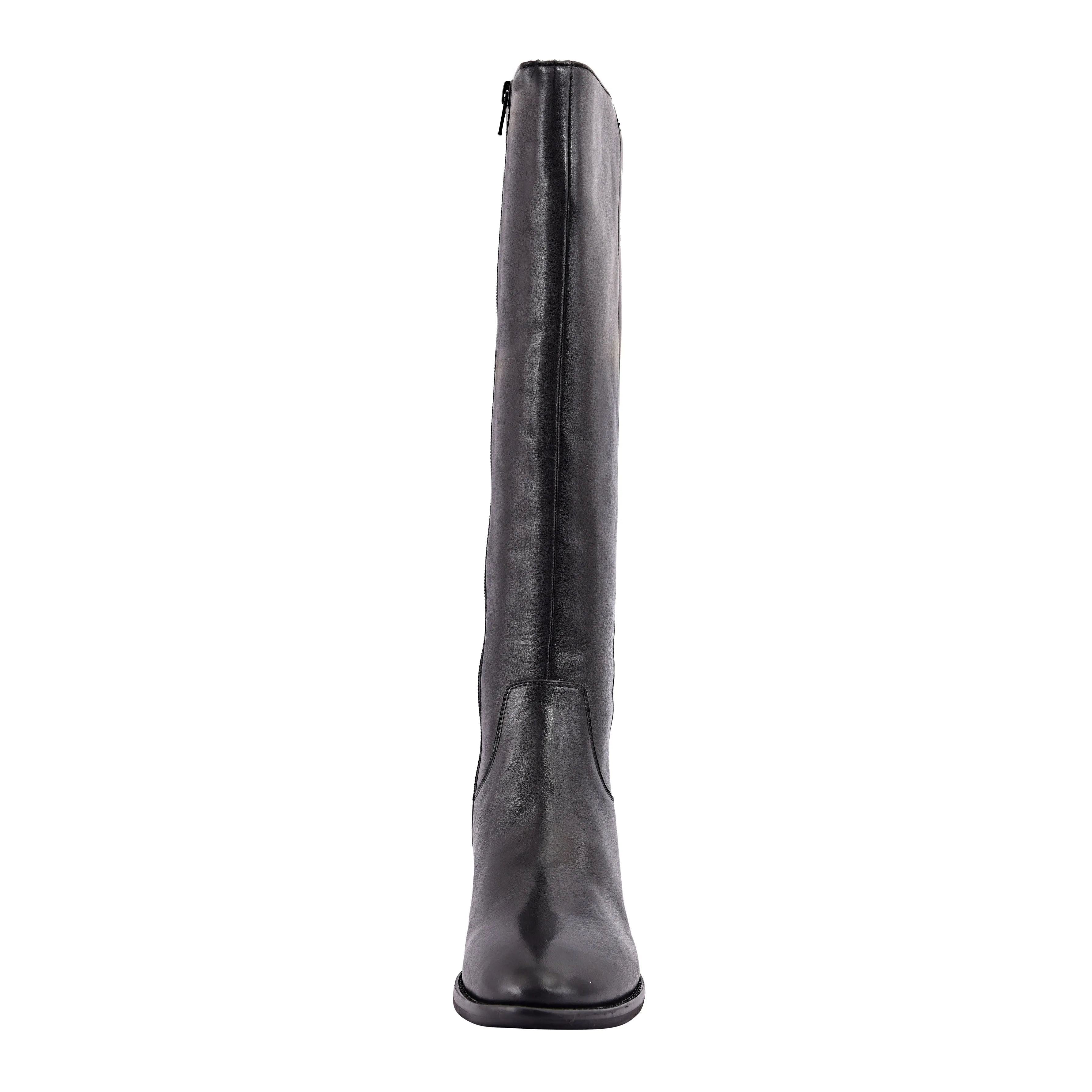 Garnet Block Heel Knee High Riding Boots