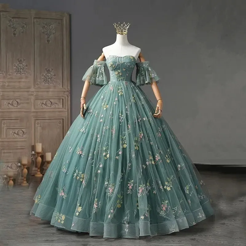 Hebe dress, princess, princess, glamour, elegance, party dress, prom, graduation, fairytale, elegance, party dress, vintage