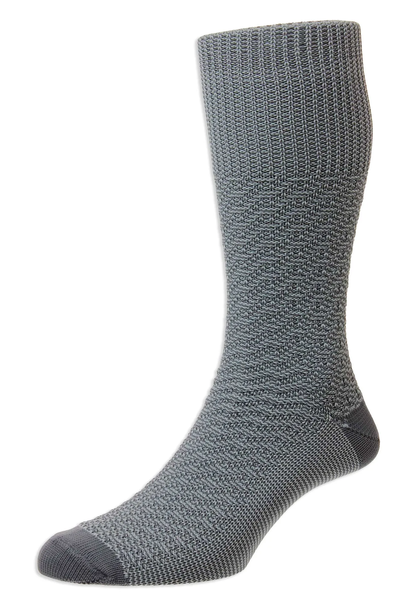 HJ Indestructible Textured Marl Half Hose Socks