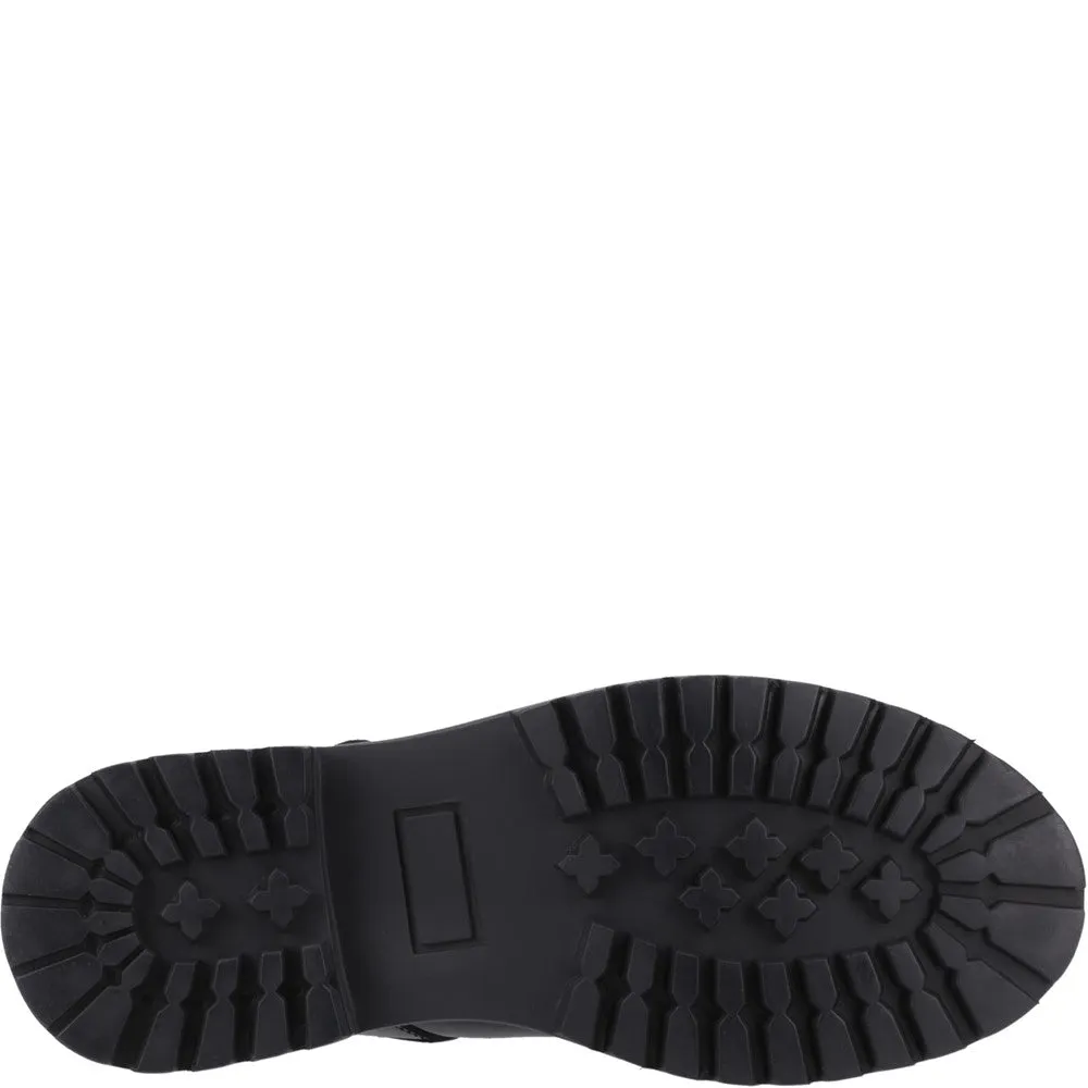 Hush Puppies Aurora XL Patent Senior School Shoes