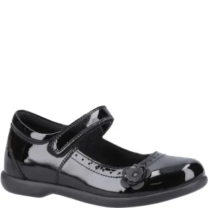 Hush Puppies Bethany XL Patent Senior School Shoes