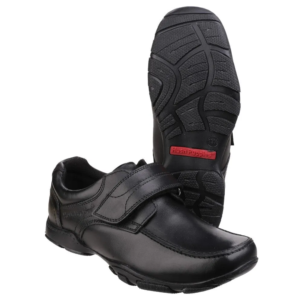 Hush Puppies Freddy Single Fit Senior School Shoes