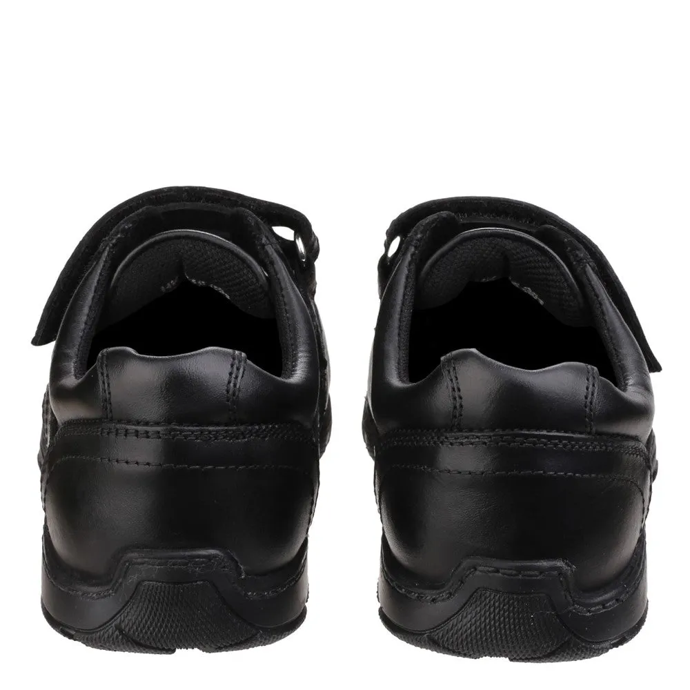 Hush Puppies Freddy Single Fit Senior School Shoes