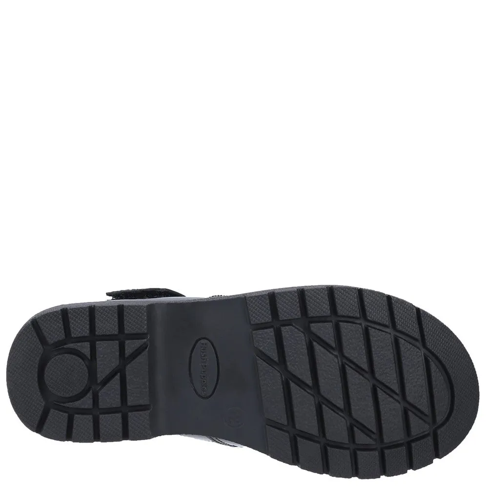 Hush Puppies Gracie Junior Patent School Shoes