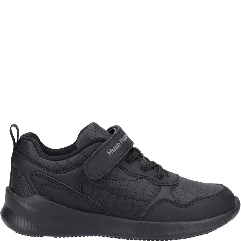Hush Puppies Marling Bungee Lace Senior School Shoes