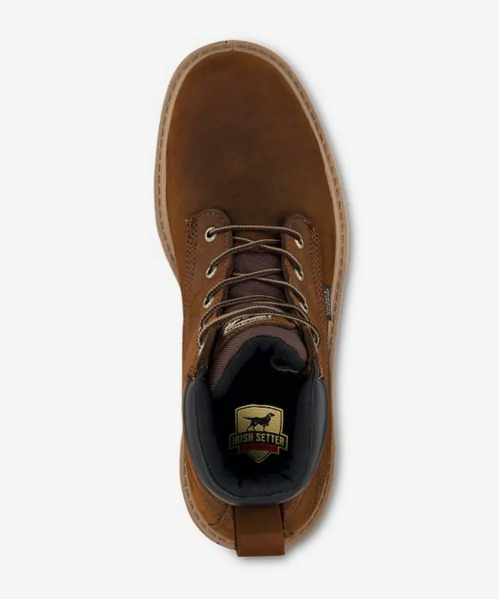 Irish Setter Men's Hopkins Safety Toe Boots - Dark Wheat
