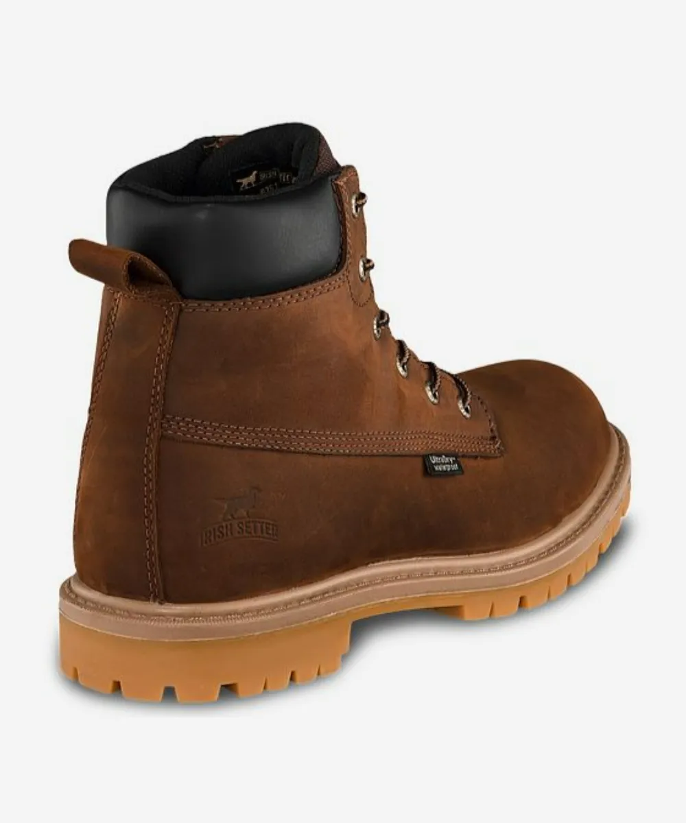 Irish Setter Men's Hopkins Safety Toe Boots - Dark Wheat