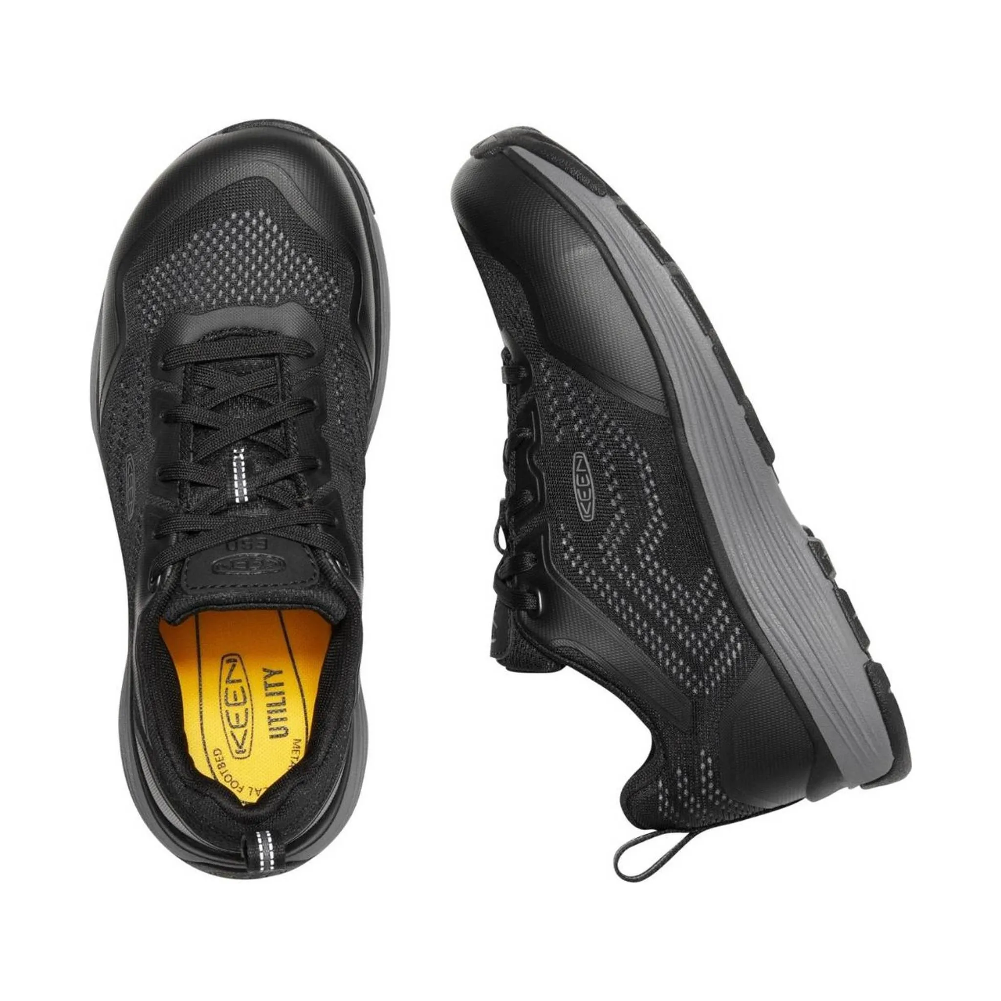 KEEN UTILITY Women's Sparta II ESD Aluminum Toe Work Shoe - Steel Grey/Black