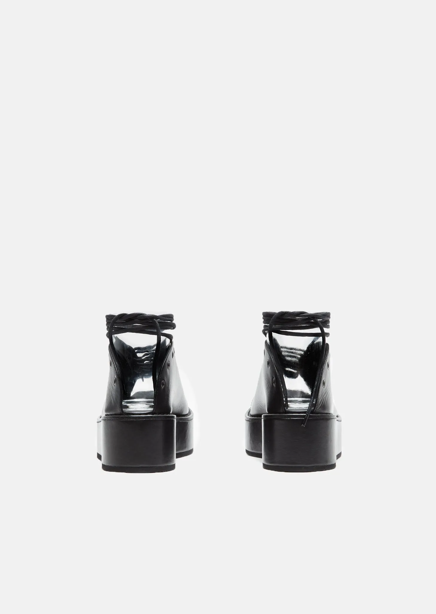 Lace Up Platform Sandals