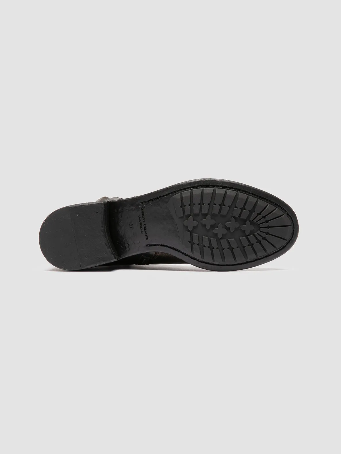 LIS 001 - Green Leather Zipped Boots