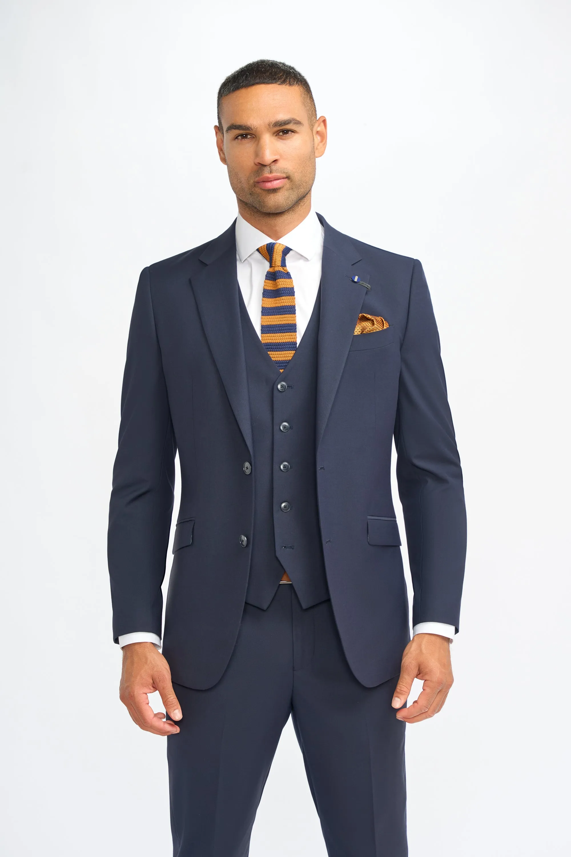 Malibu Navy Three Piece Suit