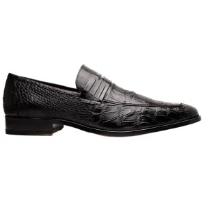 Marco Di Milano Matteo Alligator Black