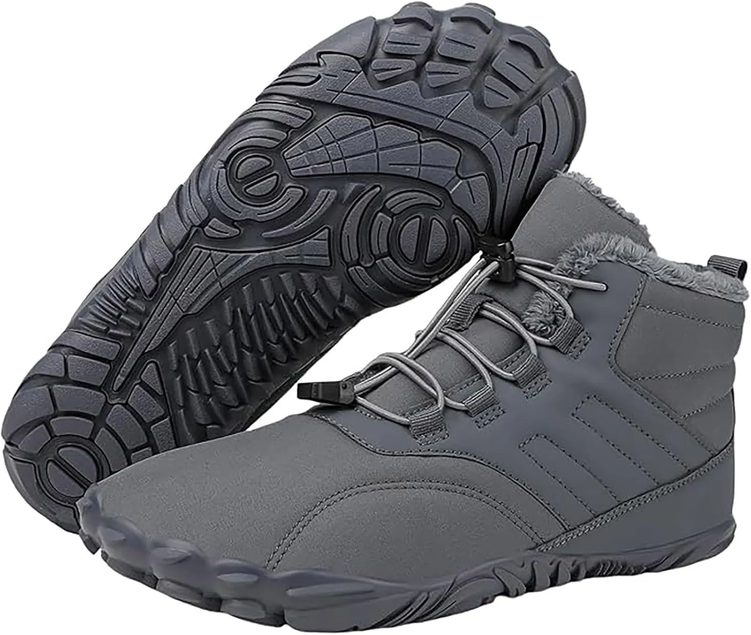 Men's Work Boots Wide Width Hiking Sneakers Warm Booties Women's Workout Shoes Food Service Outdoor Botas Waterproof Soft Toe Work Hike Grounded Footwear