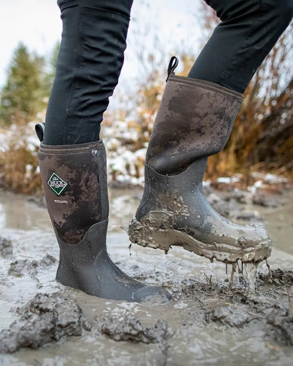 Muck Boots Womens Wetland Tall Wellingtons