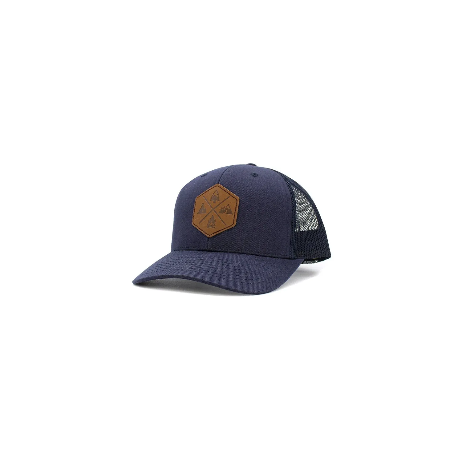Outdoor Patch Mesh Baseball Cap