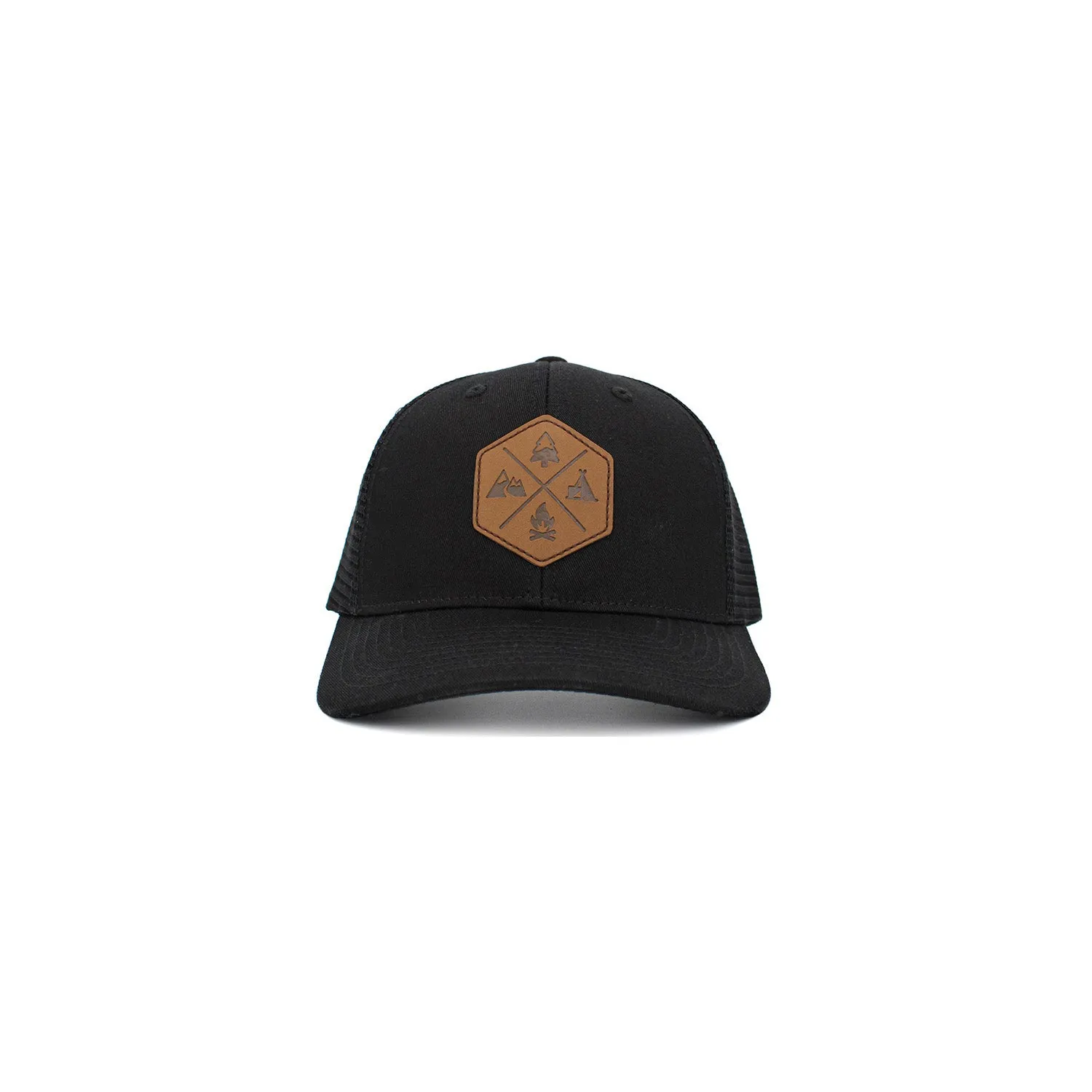 Outdoor Patch Mesh Baseball Cap