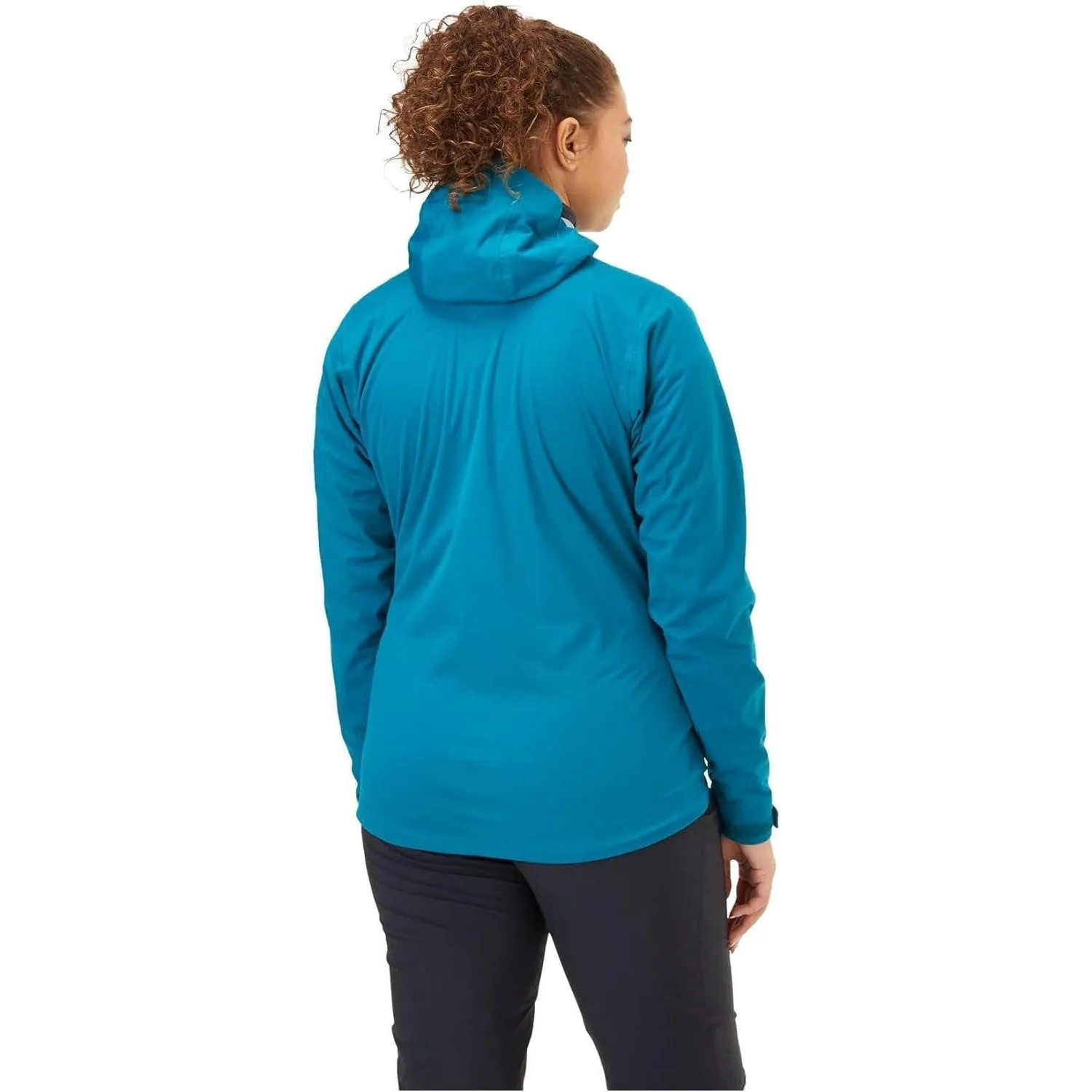RAB Women's Kinetic 2.0 Waterproof Breathable Jacket for Hiking, Skiing, and Climbing