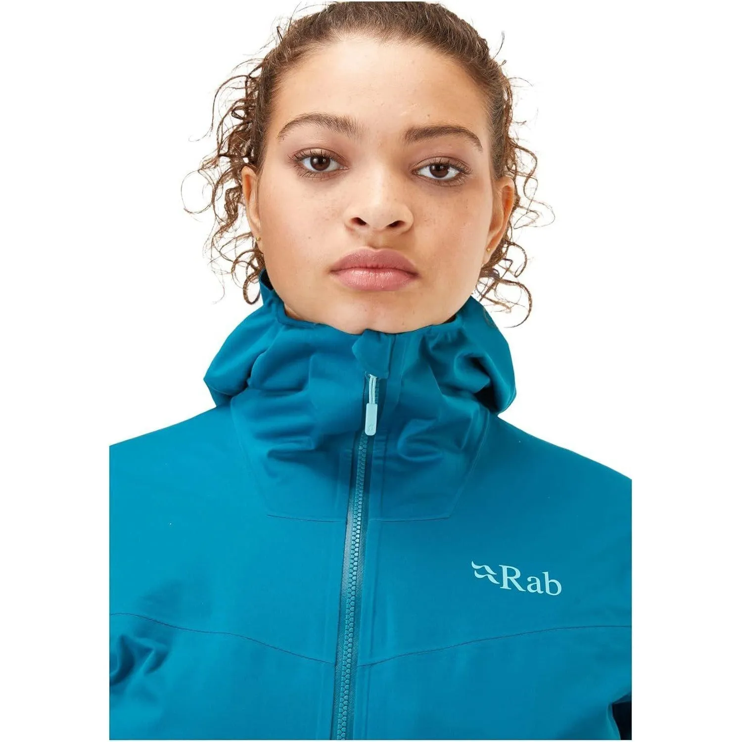 RAB Women's Kinetic 2.0 Waterproof Breathable Jacket for Hiking, Skiing, and Climbing