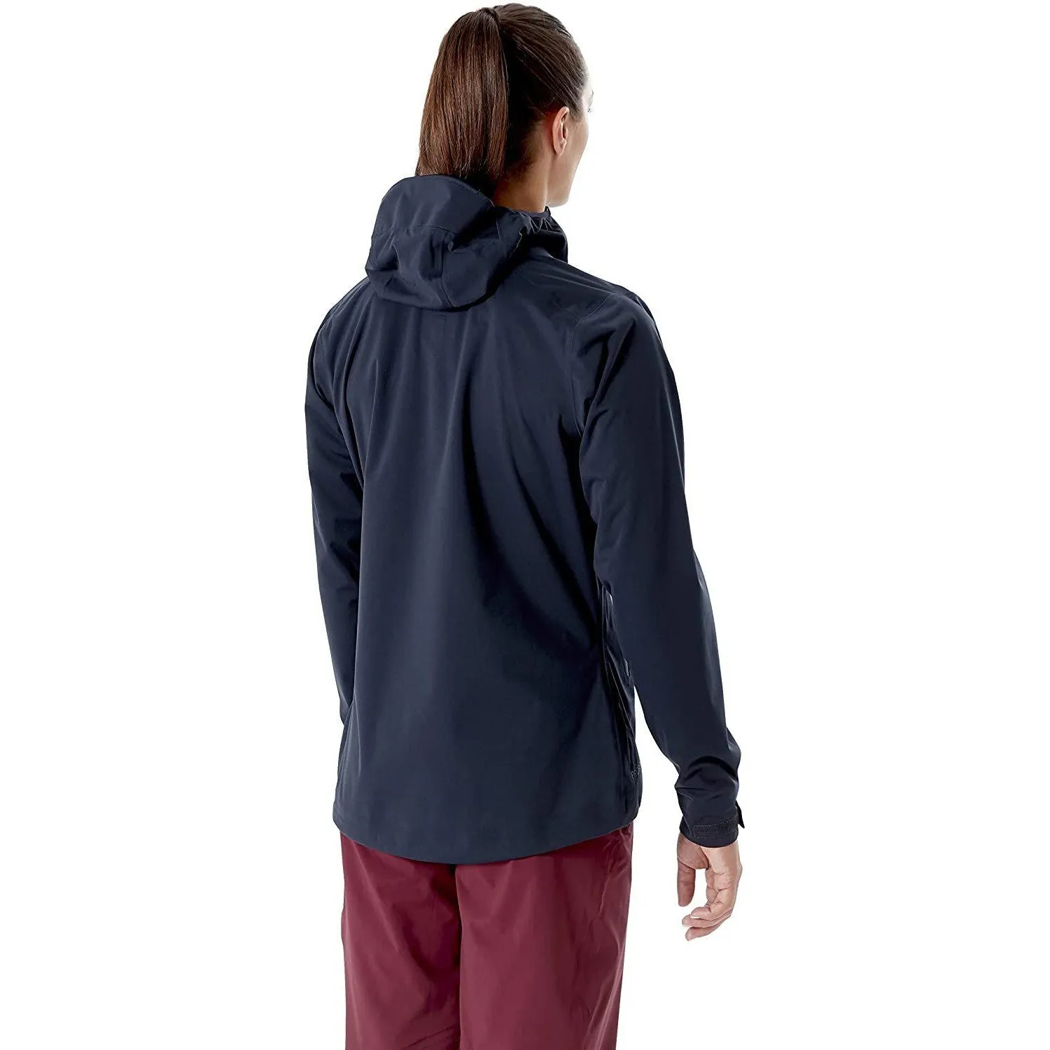 RAB Women's Kinetic 2.0 Waterproof Breathable Jacket for Hiking, Skiing, and Climbing