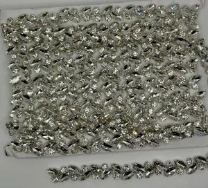 Rhinestone Chain Yardage