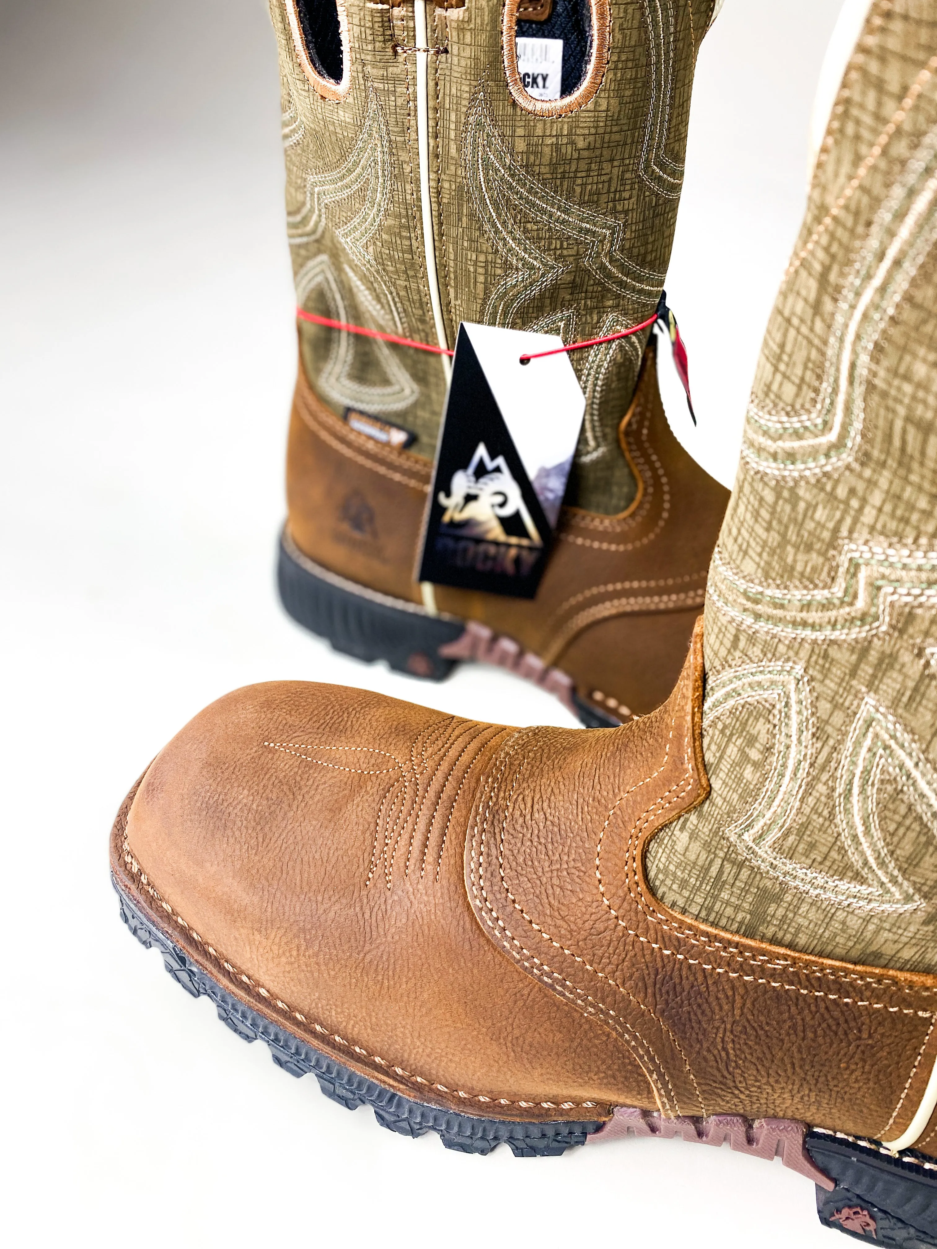 Rocky HI-WIRE 11' Western Composite Toe Boot