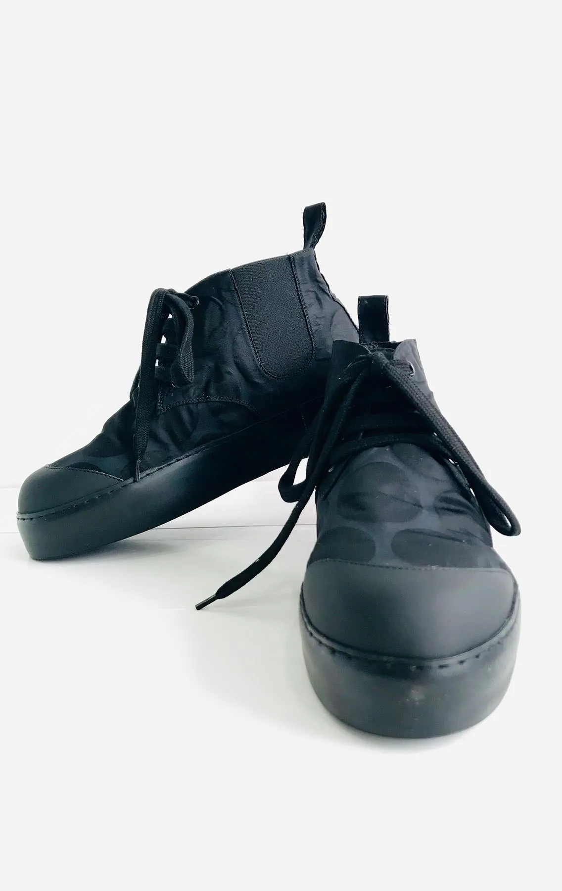 RUNDHOLZ BLACK LABEL BLACK SPOT DESIGNER SHOE
