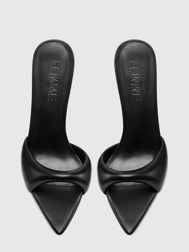 Saint Slipper - Black