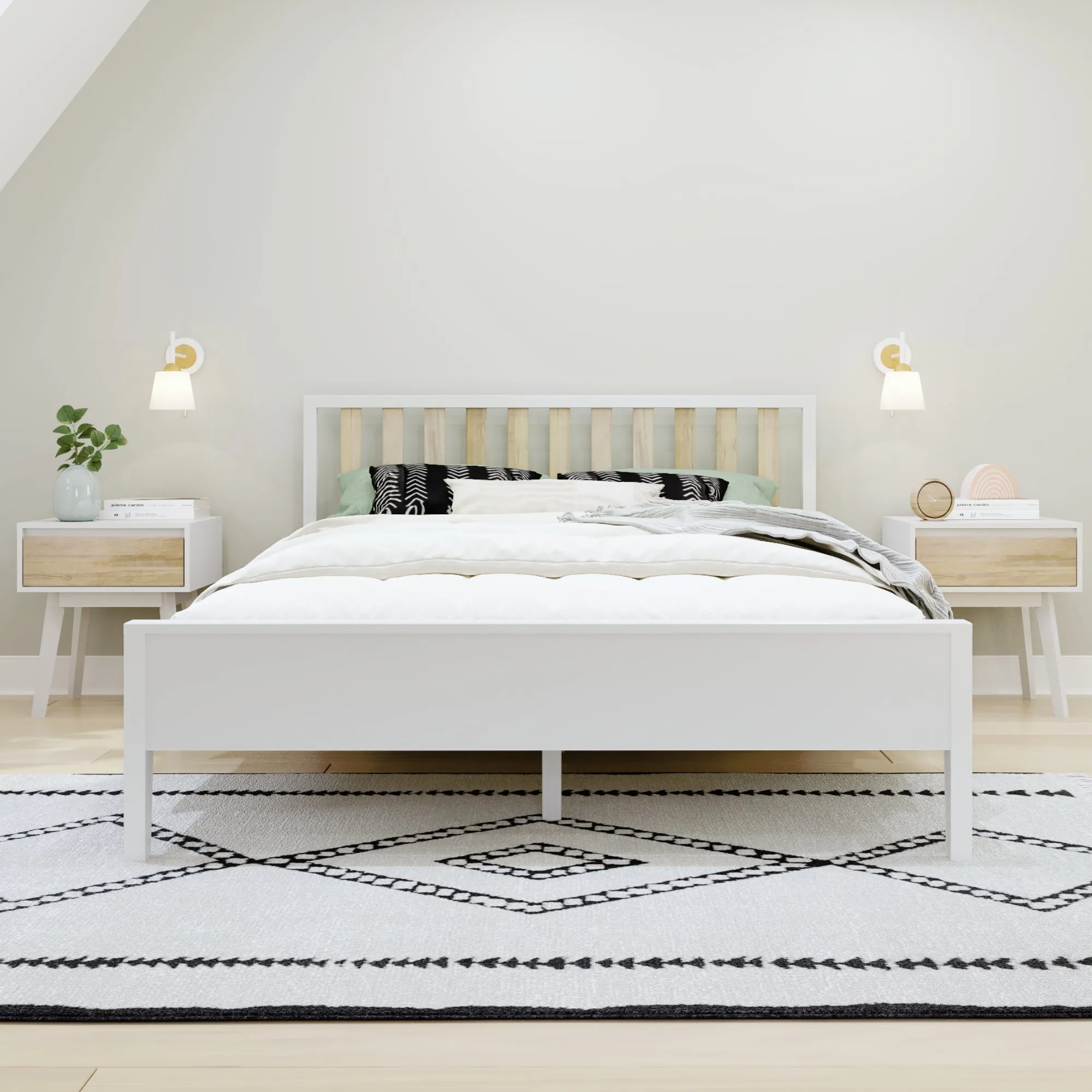 Scandinavian Queen Bed