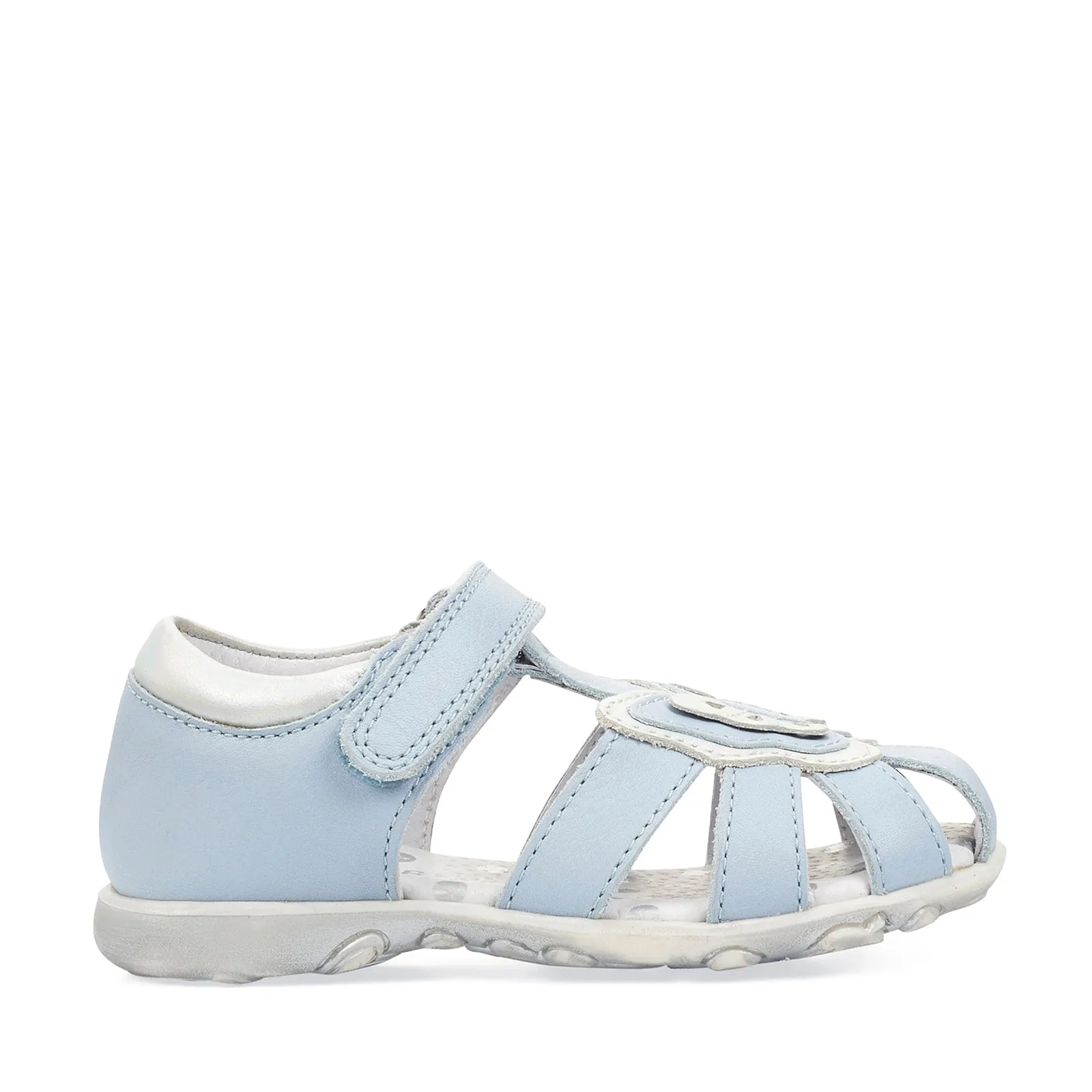 Start-Rite Charm 5192_2 Girls Pale Blue Leather Sandals