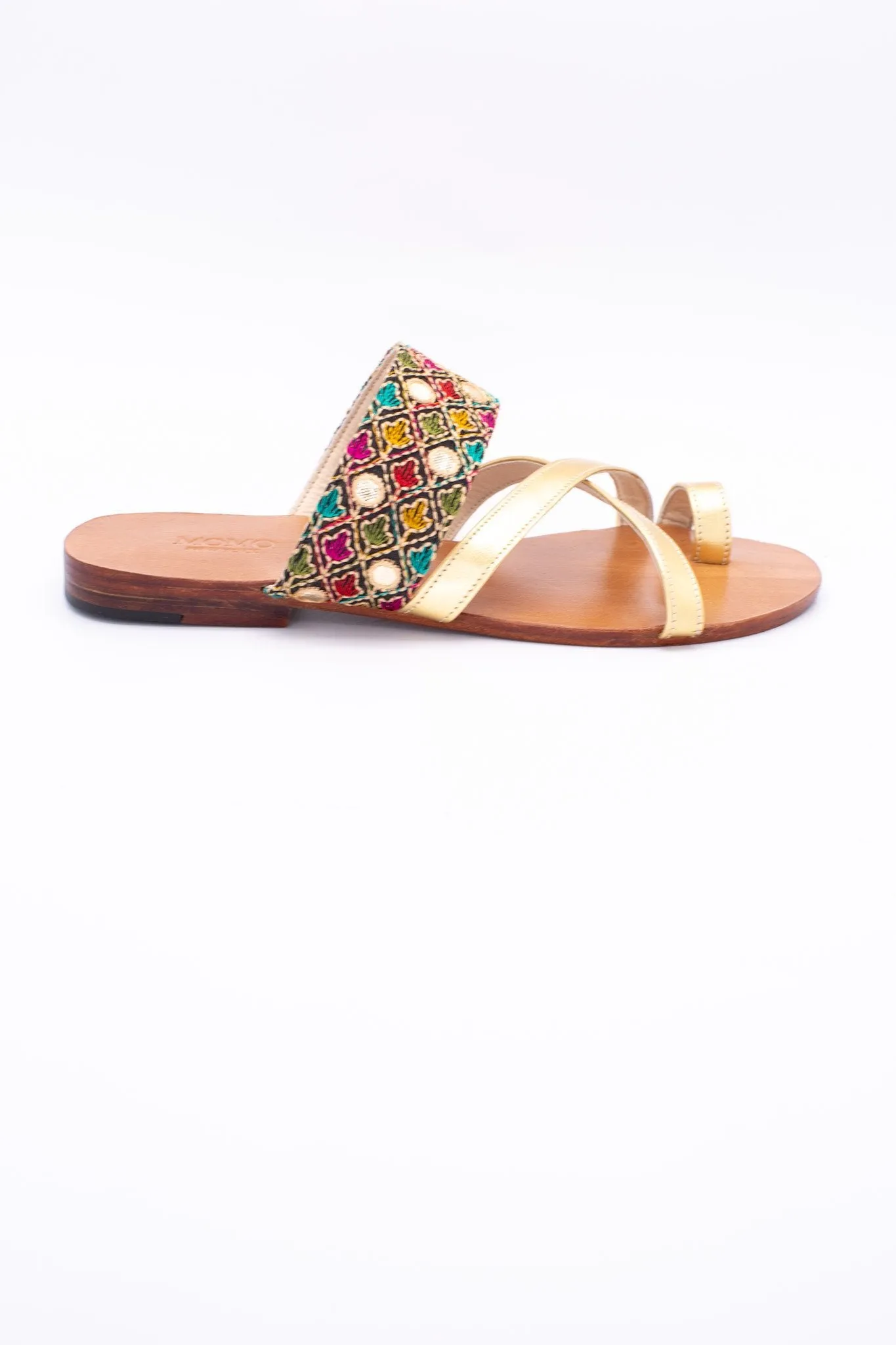 SUMMER LEATHER STRAP SANDALS JILL